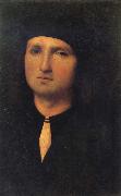 PERUGINO, Pietro, Portrait of a Young Man
